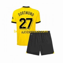 Borussia Dortmund Karim Adeyemi 27 Barn Hemma Matchtröja 2023/24 Kortärmad