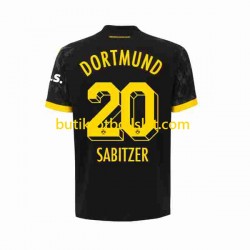 Borussia Dortmund Marcel Sabitzer 20 Män Borta Matchtröja 2023/24 Kortärmad