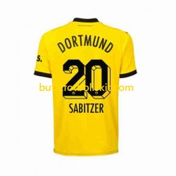 Borussia Dortmund Marcel Sabitzer 20 Män Hemma Matchtröja 2023/24 Kortärmad