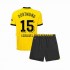 Borussia Dortmund Mats Hummels 15 Barn Hemma Matchtröja 2023/24 Kortärmad