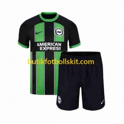 Brighton Hove Albion Barn Borta Matchtröja 2023/24 Kortärmad