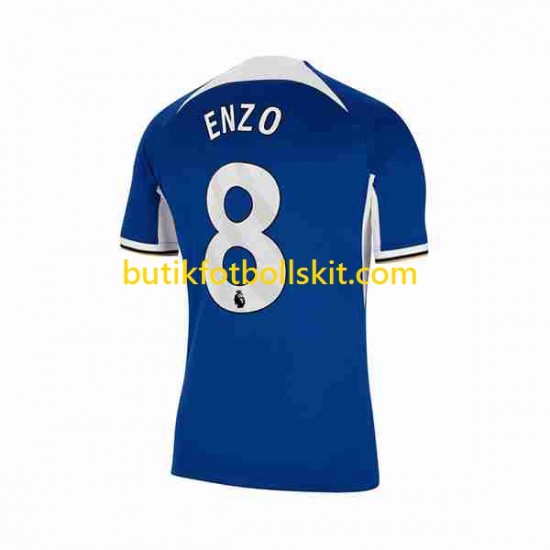 Chelsea Enzo Fernandez 8 Män Hemma Matchtröja 2023/24 Kortärmad