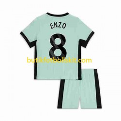 Chelsea Enzo Fernandez 8 Barn Tredje Matchtröja 2023/24 Kortärmad