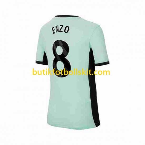 Chelsea Enzo Fernandez 8 Män Tredje Matchtröja 2023/24 Kortärmad