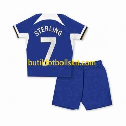 Chelsea Raheem Sterling 7 Barn Hemma Matchtröja 2023/24 Kortärmad