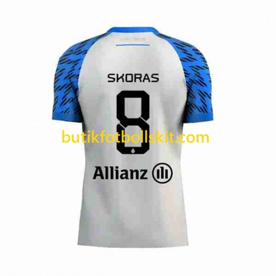 Club Brugge Michal Skoras 8 Män Borta Matchtröja 2023/24 Kortärmad