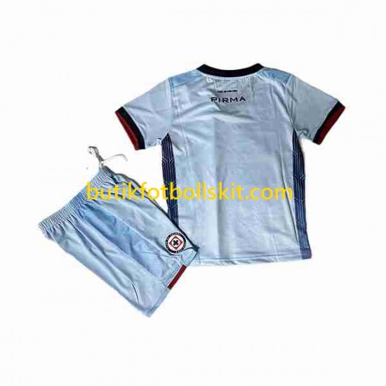 Cruz Azul Barn Borta Matchtröja 2023/24 Kortärmad