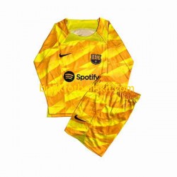 FC Barcelona Målvakt Barn Fjärdes Matchtröja 2023/24 Långärmad