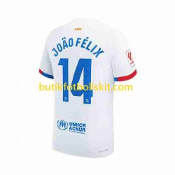 FC Barcelona Joao Felix 14 Män Borta Matchtröja 2023/24 Kortärmad