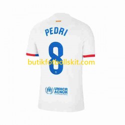 FC Barcelona Pedri 8 Män Borta Matchtröja 2023/24 Kortärmad