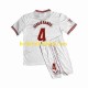 Sevilla FC Sergio Ramos 4 Barn Hemma Matchtröja 2023/24 Kortärmad