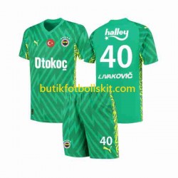 Fenerbahce Livakovic 40 Footbal Kit Målvakt Hemma 2023/24 Kortärmad