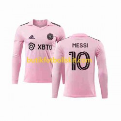 Inter Miami Lionel Messi 10 Män Hemma Matchtröja 2023/24 Långärmad