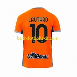 Inter Milan Lautaro Martinez 10 Män Tredje Matchtröja 2023/24 Kortärmad