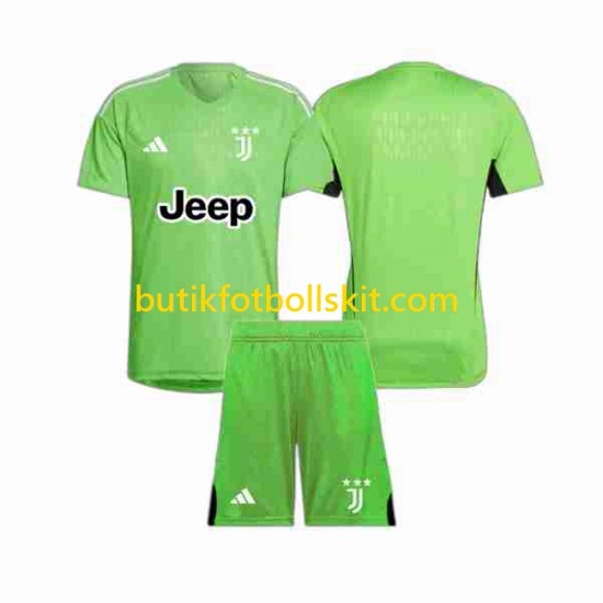 Juventus Målvakt Barn Tredje Matchtröja 2023/24 Kortärmad