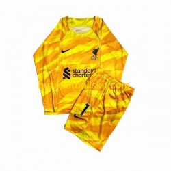 Liverpool A.Becker 1 Målvakt Barn Tredje Matchtröja 2023/24 Långärmad