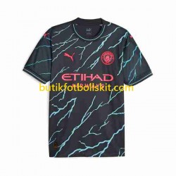 Manchester City Haaland 9 Special Printing Män Tredje Matchtröja 2023/24 Kortärmad