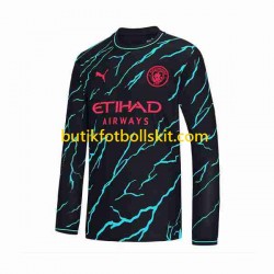 Manchester City Män Tredje Matchtröja 2023/24 Långärmad