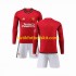 Manchester United Barn Hemma Matchtröja 2023/24 Långärmad