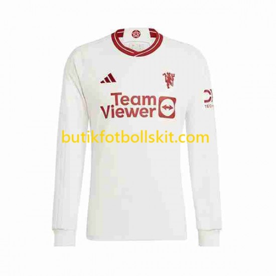 Manchester United Män Tredje Matchtröja 2023/24 Långärmad
