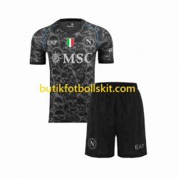 SSC Napoli Halloween Barn Hemma Matchtröja 2023/24 Kortärmad