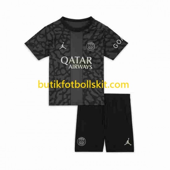 Paris Saint-Germain Barn Tredje Matchtröja 2023/24 Kortärmad