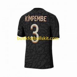 Paris Saint-Germain Kimpembe 3 Män Tredje Matchtröja 2023/24 Kortärmad