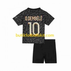 Paris Saint-Germain O.Dembele 10 Barn Tredje Matchtröja 2023/24 Kortärmad