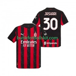 AC Milan Ardon Jashari 30 Män Hemma Matchtröja 2025/26 Kortärmad