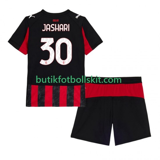 AC Milan Ardon Jashari 30 Barn Hemma Matchtröja 2025/26 Kortärmad
