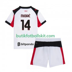 AC Milan Modrić Luca 14 Barn Borta Matchtröja 2025/26 Kortärmad