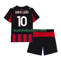 AC Milan Rafael Leao 10 Barn Hemma Matchtröja 2025/26 Kortärmad