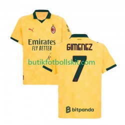 AC Milan Santiago Gimenez 7 Män Tredje Matchtröja 2025/26 Kortärmad
