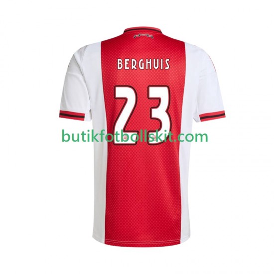AFC Ajax Steven Berghuis 23 Män Hemma Matchtröja 2025/26 Kortärmad