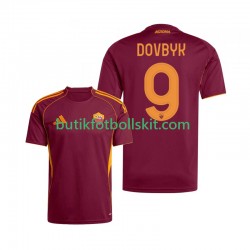 AS Roma Artem Dovbyk 9 Män Hemma Matchtröja 2025/26 Kortärmad