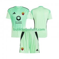 AS Roma Målvakt Barn Borta Fjärdes Matchtröja 2025/26 Kortärmad