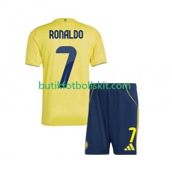 Al Nassr Cristiano Ronaldo 7 Barn Hemma Matchtröja 2025/26 Kortärmad