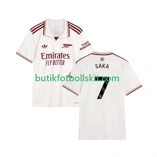 Arsenal Bukayo Saka 7 Män Tredje Matchtröja 2025/26 Kortärmad