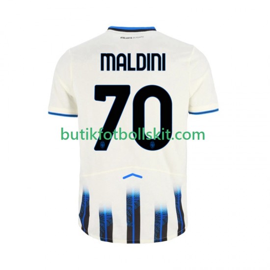 Atalanta Daniel Maldini 70 Män Borta Matchtröja 2025/26 Kortärmad