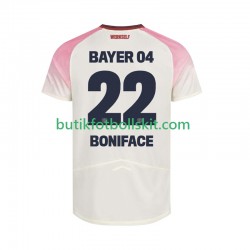 Bayer 04 Leverkusen Victor Boniface 22 Män Borta Matchtröja 2025/26 Kortärmad