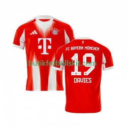 FC Bayern München Alphonso Davies 19 Män Hemma Matchtröja 2025/26 Kortärmad