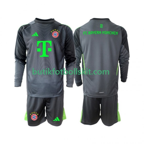 FC Bayern München Målvakt Barn Borta Matchtröja 2025/26 Långärmad