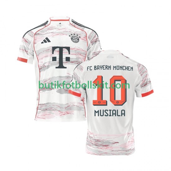 FC Bayern München Jamal Musiala 10 Män Borta Matchtröja 2025/26 Kortärmad