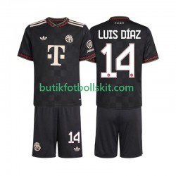 FC Bayern München Luis Diaz 14 Barn Tredje Matchtröja 2025/26 Kortärmad