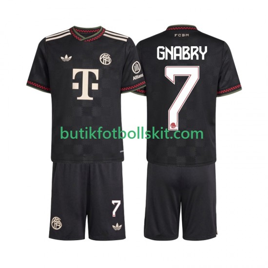 FC Bayern München Serge Gnabry 7 Barn Tredje Matchtröja 2025/26 Kortärmad