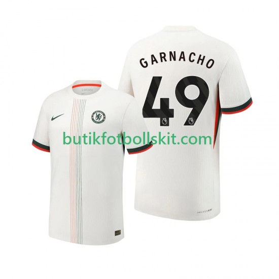 Chelsea Alejandro Garnacho 49 Män Borta Matchtröja 2025/26 Kortärmad