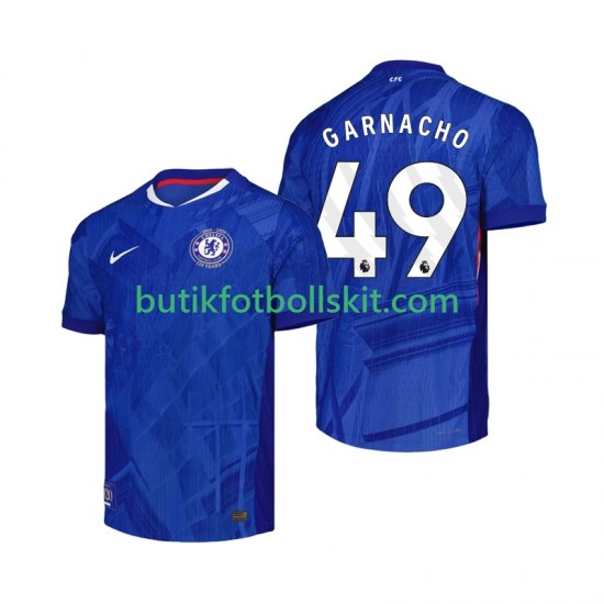 Chelsea Alejandro Garnacho 49 Män Hemma Matchtröja 2025/26 Kortärmad