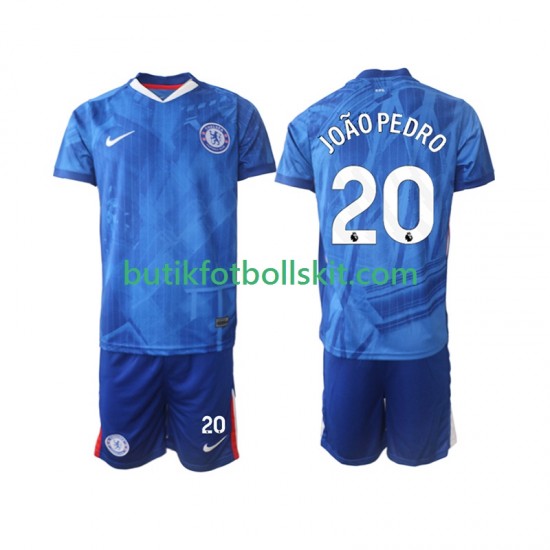 Chelsea joao pedro 20 Barn Hemma Matchtröja 2025/26 Kortärmad