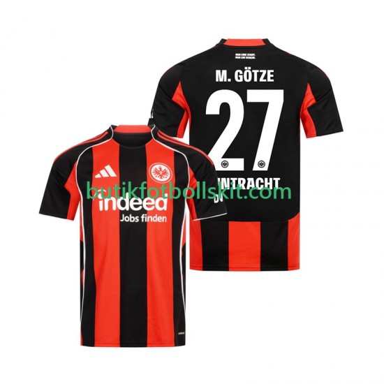Eintracht Frankfurt Mario Gotze 27 Män Hemma Matchtröja 2025/26 Kortärmad