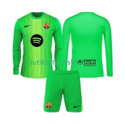 FC Barcelona Målvakt Barn Hemma Matchtröja 2025/26 Långärmad